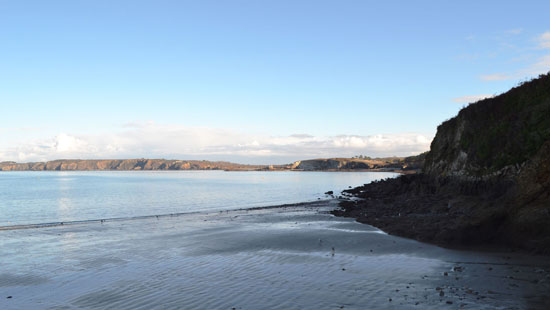côte bretonne mer iroise bretagne